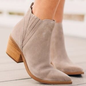 Marc Fisher Suede Ankle Booties